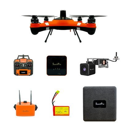 Swellpro FD1 FPV Bundle Fisherman Waterproof Fishing (Used) Drone with Camera and Fishing Release