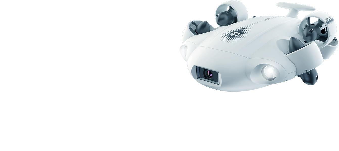 QYSEA FIFISH V-EVO ROV Standard Package Omni View 4K 60FPS Underwater Drone