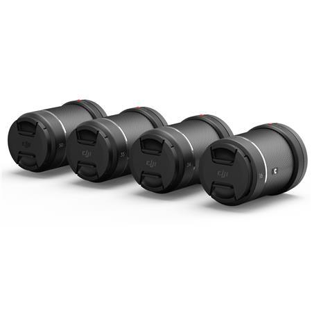 DJI Zenmuse X7 Camera Part 14 - DL/DL-S Lens Set - DL-S 16mm, DL 24mm, DL 35mm, DL 50mm Lenses -BackOrder